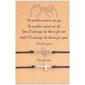 Pinky Promise Matching Relationship Bracelets For Friends Couple Family